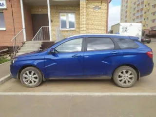 Lada Vesta, 2020 года, 106 лс, 60599 км, VIN ХТАGFK110MY493613, цвет: синий.