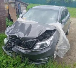 Kia Rio 2016, VIN Z94CB51BAHR079050, в состоянии после ДТП, см. фотографии.