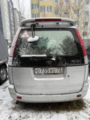 Toyota Lite Ace Noah 1999 года выпуска, транспортное средство, ГРЗ О 735 ХО 72, цвет светло-серый