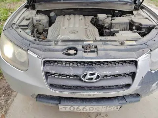 Hyundai Santa Fe, 2006 года, 189 лс, 211465 км, АКПП. Вид имущества: легковой автомобиль. Марка, модель: HYUNDAI SANTA FE 2.7 GLS. Год выпуска: 2006. VIN: KMHSH81DP6U091892. Государственный регистрационный знак: Т066ВС150. Мощность двигателя: 189 л.с. Тип ТС: легковой. Цвет: серебристый. Двигатель…