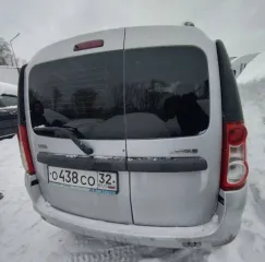 Lada Largus, 2013 года, 105 лс, 335626 км. Легковой автомобиль, марка: LADA RS0Y5L, модель: LARGUS, год изготовления: 2013, цвет: серебристый, VIN: XTARS0Y5LD0733031, г/н: О438СО32. Пробег 335 626 км. Автомобиль на ходу, требуется косметический ремонт, имеются дефекты в подвеске.