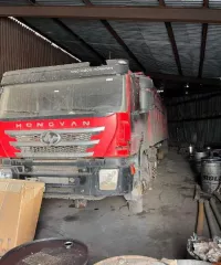 Автомобиль-самосвал Hongyan CQ3406HV39, VIN LZFF31T67MD038828, 2021 года выпуска, гос. рег. знак М868МН142. Отсутствуют ключи.