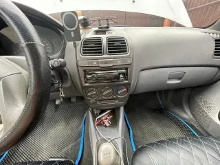 Hyundai Accent, 2008 Транспортное средство - HYUNDAI ACCENT VIN: X7MCF41GP9M215871, 2008 год выпуска, цвет серый темный