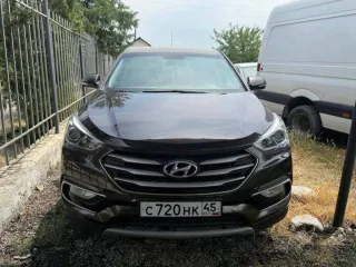 Hyundai Santa Fe 2017, 171 лс, полный привод, АКПП. Автомобиль легковой, марка: HYUNDAI, модель: SANTA FE, VIN: XWEST81CDH0001258, гос. рег. номер: С720НК45, год изготовления: 2017.