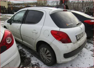 Peugeot 207, 2008 года, 90 лс, 223128 км, АКПП VIN VF3WCKFUC34571021 гос.номер К829КТ774