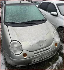 Daewoo Matiz 2008, 51 л.с., автомобиль легковой, марка: DAEWOO, модель: MATIZ, VIN: XWB4A11CD8A155230, гос. рег. номер: А445ТК34, год изготовления: 2008