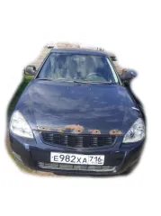 LADA 217230 Priora 2008 года выпуска, государственный номер Е982ХА716, VIN XTA21723080000453. Объём двигателя 1596 куб. см, мощность 97.9 л.с. Ключи и документы отсутствуют. Работоспособность не проверялась. Коробка передач механическая, привод передний, экологический класс третий.