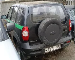 Транспортное средство CHEVROLET NIVA, 212300-55, год выпуска 2009, идентификационный номер (VIN) X9L212300A0286131 Тип ТС: легковой, модель, 2123, № двигателя: 0298363, кузов №: X9L212300A0286131, шасси №: отсутствует, цвет кузова: черно-синий металлик, мощность двигателя: 79,60 л.с., рабочий объем…