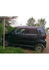 Suzuki Wagon R 2001 года, 60 л.с., пробег 300000 км, АКПП, цвет черный, ПТС 25 УУ 613604, госномер C445HA03.