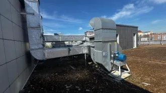 Кровля ТЦ Zvezdny 2120.9 м² Уфа Нежилые помещения технического этажа на поэтажном плане 1, 12, 12а, 13-18 четырехэтажного с техническим этажом отдельно стоящего нежилого здания по адресу: г Уфа, р-н Октябрьский, ул. Академика Королева, д. 14, кадастровый номер 02:55:020503:3332, общей площадью 2…