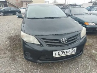 Toyota Corolla, 2011 Automobile Toyota Corolla (легковой седан), 2011 года выпуска, цвет - черный, идентификационный номер (VIN) JTNBV58EX0J134818, государственный номер Е009НР08, номер кузова (прицепа) JTNBV58EX0J134818, номер двигателя 0234032, рабочий объем двигателя - 1598 куб. см, мощность…