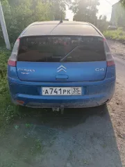 Citroen C4, 2008, легковой автомобиль: СИТРОЕН С4 CITROEN C4, выпуска 2008 года, кузов (коляска) № VF7LA5FWC74922473, цвет синий, идентификационный номер (VIN) VF7LA5FWC74922473, государственный регистрационный знак A741PK35