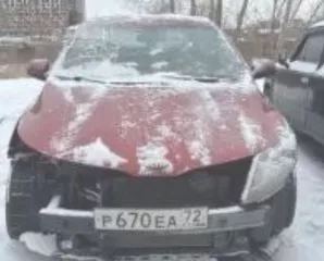 Автомобиль марка, модель: KIA RIO, 2013 года выпуска,  VIN : Z94CB51BADR030716, гос. рег.номер: Р670ЕА72. Учтено техническое состояние: автомобиль после ДТП. Отсутствует передний бампер, правая фара, дворник заднего стекла. В салоне автомобиля отсутствуют задние сиденья. Требуется химчистка салона