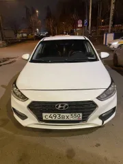 Хендай Солярис 2018 года, 99,6 л.с., пробег 300000 км, автоматическая коробка передач. VIN: Z94K241BBKR110316, госномер: С493ВХ550. Модель двигателя: G4LC, номер двигателя: JD056893.