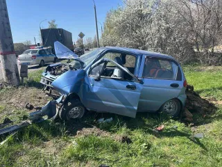 Daewoo Matiz, 2009 года, 51 л.с., легковой автомобиль, модель: ДЭУ МАТИЗ, год изготовления: 2009, VIN: XWB4A11CD9A213991, г/н: М253КУ46. Автомобиль после аварии, не на ходу.