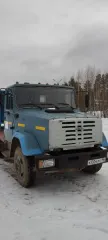 Грузовой бортовой автомобиль ЗИЛ-43360, 2007 г.в., VIN XTZ43336073496353, синий. Пробег: 113923 км. Наличие ПТС: есть.