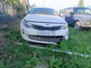Kia Optima 2017 года, 149.5 л.с., пробег 200119 км. Автомобиль легковой, марка и модель: Kia JF (Optima), VIN: XWEGT411BJ0001919, государственный регистрационный номер: С404ОВ716, год изготовления: 2017. Транспортное средство имеет повреждения.