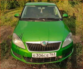 Skoda Fabia 2012 года, VIN: TMBEC45JXD3055596, госномер Е306СЕ763