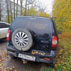 Chevrolet Niva 2123, 2009 транспортное средство марки Chevrolet Niva 2123, VIN X9L21230090271536, год выпуска - 2009. На имущество зарегистрировано ограничение (обременение) права: находится в залоге у ПАО «Сбербанк». Не работает замок багажника, из-под головки двигателя течет антифриз, передний и…