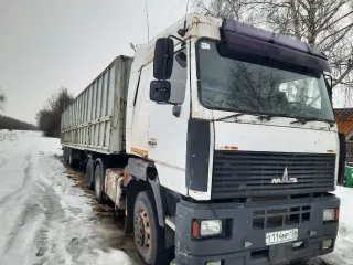 МАЗ 643008-2013, KRONE SD 2008 - Грузовой тягач седельный, марка: МАЗ 643008-060-010, VIN Y3M643008D0001734, год выпуска – 2013г., цвет – Белый; тип двигателя – Дизельный, рабочий объем двигателя – 14 866 куб. см; - Полуприцеп с бортовой платформой, марка: KRONE SD, VIN WKESD000000423398, год…
