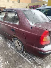 Hyundai Accent, 2009. Легковой седан, VIN: X7MCF41GP9M218309, цвет: красный.