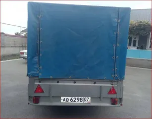 Прицеп легковой 2023 года, марка и модель: 858016, VIN: X2S858016P0031374, государственный регистрационный номер: АВ629807.