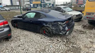 Bmw 4series 430i xdrive, 2022 года выпуска, идентификационный номер (vin) WBA71AP070CL19575, автомобиль не на ходу, после ДТП (см. фото), технически не исследовался, требуется осмотр.