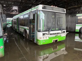 LiAZ 621321-0000010 2011 автобус городской ЛиАЗ 621321-0000010, 2011 года. Идентификационный номер (VIN) XTY621321B0000636 модель, № двигателя: MAND0836LOH5521428865062885 номер шасси (рамы) отсутствует кузов (кабина, прицеп) XTY621321B0000636 цвет кузова (кабины) белый, зеленый государственный…