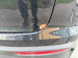 Geely Coolray 2022 года, черный цвет, госномер С414НМ62, VIN V4K8622Z0NB906754.