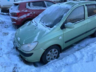 Хендэ Getz GL 1.4 MT. Год выпуска: 2008. Идентификационный номер (VIN): KMHBT51DP8U791937. Цвет кузова: светло-зеленый.