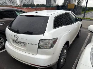 Mazda CX-7, 2011 Mazda CX-7, 2011 года, 163 лс, 134000 км, АКПП, Автомобиль MAZDA CX-7, 2011 года выпуска, VIN: JMZER19L700234899. Техническое состояние автомобиля: стартер при запуске не включается, спущены колеса, зимние шины. ЛКП заводское за исключением некоторых деталей.