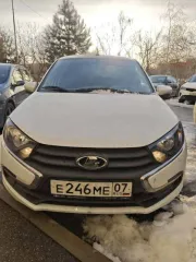 Lada Granta 2023, 89,7 лс, 59381 км, легковой автомобиль, марка: LADA GRANTA, модель: GRANTA, год изготовления: 2023, цвет: Белый, VIN: XTA219040P0871067, ПТС: 164301060588181, г/н: Е246МЕ07, рабочий объем двигателя, куб. см: 1596, мощность двигателя, кВт: 60, экологический класс: Второй…
