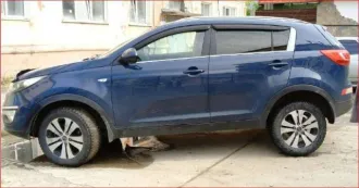 Kia Sportage 2011, 150 лс, 160441 км. Автомобиль легковой, марка: КИА Sportage, VIN: XWEPB811AC0000647, гос. рег. номер: Х763ОК96, год изготовления: 2011.