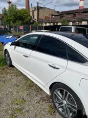 Hyundai Sonata, 2018 года, 187 лс, 118033 км, АКПП, VIN: XWEE341FBK0000597, гос. рег. знак: Н160АУ550, цвет: белый