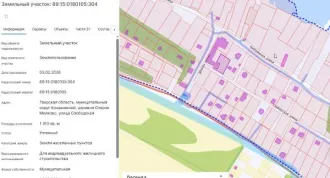 Земельный участок 1313 кв.м, Тверская область, из земель населенных пунктов с кадастровым номером 69:15:0180105:304, по адресу: Тверская область, муниципальный округ Конаковский, деревня Старое Мелково, ул.Слободская, вид разрешенного использования: для индивидуального жилищного строительства…