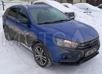 автомобиль легковой модель Lada  Ваз  Vesta, I, 2020 г.в. автомобиль легковой модель Lada  Ваз  Vesta, I, 2020 г.в., цвет: синий. Автомобиль в залоге у ПАО  Росбанк .