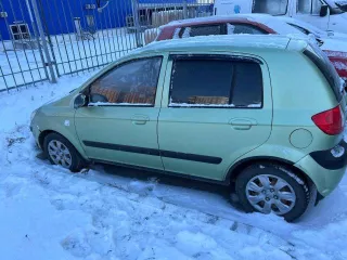 Хендэ Getz GL 1.4 MT. Год выпуска: 2008. Идентификационный номер (VIN): KMHBT51DP8U791937. Цвет кузова: светло-зеленый.
