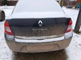 Renault Symbol, 2008 года, 98 лс, 122861 км, легковой автомобиль, марка: Renault, модель: Symbol LE2 NR, год изготовления: 2008, цвет: черный, VIN: VF1LBVA0540535209, ПТС: 59РО735676, г/н: Н516КУ159, мощность двигателя, л. с. (кВт): 98 (72,06)
