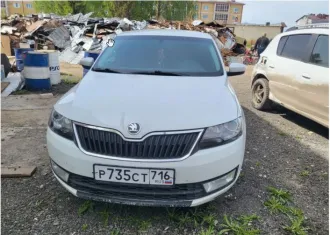 Skoda Rapid 2015 автомобиль марка Skoda модель Rapid VIN XW8AH1NH7FK126522 регистрационный номер Р735СТ716 тип ТС легковой комби год выпуска 2015 цвет белый ПТС 16РТ 617374 СТС 99 78 707366 Ознакомление с имуществом производится с момента публикации сообщения о продаже имущества и до окончания…
