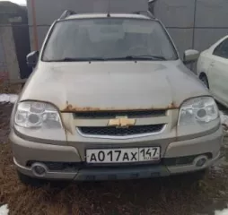 Легковой автомобиль, Chevrolet NIVA, 212300 55, VIN X9L212300F0550120, 2015 г.в.  Транспортное средство в залоге у АО «Банк Вологжанин»