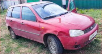 Lada Kalina 2008, 81 лс, 287780 км. Автомобиль легковой, марка: LADA 111730, модель: LADA KALINA, VIN: XTA11173080014105, гос. рег. номер: О483ВХ134, год изготовления: 2008 (транспортное средство имеет повреждения).