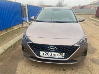 Hyundai Solaris 2021 года, 123 лс, 130 000 км, АКПП, легковой автомобиль, марка: HYUNDAI, модель: SOLARIS, год изготовления: 2021, VIN: Z94K241CBMR275585, г/н: Н283НВ30