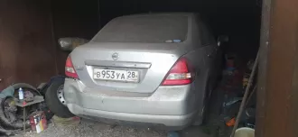 автомобильавтомобиль марка, модель nissantiida latio,грз: в953уа28 цвет – серый, vin: отсутствует кузов № sc11 253073, рег. документ  птс  – 25 ур 628671, год выпуска 2010, сведения о залоге и залогодержателе: не зарегистрировано