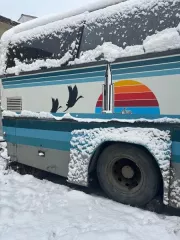 Автобус Неоплан №-361DB, 1988 г/в., г/н О791РМ58, VIN: WAGN361DBISH14578, цвет сине-голубой, тип двигателя дизельный. Автобус в данное время находится в не рабочем состоянии, по кузову имеется ржавчина и повреждения Автобус Неоплан №-361DB, 1988 г/в., г/н О791РМ58, VIN: WAGN361DBISH14578, цвет…
