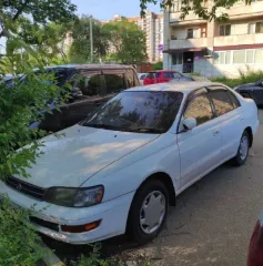 Toyota Corona 1992 года, 88 л.с. Цвет белый. VIN отсутствует. ПТС 25УУ636780. Госномер А591НА28. Страна-изготовитель Япония. Мощность двигателя 88 л.с. (64.7 кВт). Номер кузова CT190-4005692.