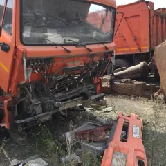 КАМАЗ 6520-43, 2016 г., VIN XTC652004G1345729, ГРЗ С116АВ49. Местонахождение: г. Магадан, п. Сокол.