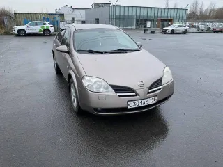 Nissan Primera 2006 года, 109 л.с., пробег 356 851 км. Легковой автомобиль Nissan Primera 1.6 Elegance, VIN: SJNBAAP12U2305934, госномер С301АС198.