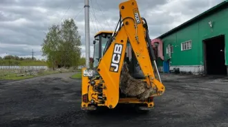 JCB 3CXK 14M2NM, 2020. Экскаватор-погрузчик; VIN – MCW3CX4WJL2692060, двигатель внутреннего сгорания, 1 шт., модель JCB444T1, № SB320/40344U0177020, объем 4400 куб. см, мощность 68,6 кВт (93 л.с.), колесный, цвет жёлтый, масса 12 813 кг, скорость 40 км/ч, моточасы 7454,6