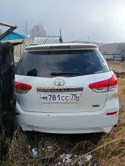 Легковой автомобиль универсал марки Toyota Wish, г/н М781СС75, 2009 г.в., № двиг: 0527447, № кузова ZGE 200043557. Авто после ДТП, имеет многочисленные повреждения. ПТС отсутствует. Место хранения: Забайкальский край, Чернышевский р-он, п\ст. Урюм, ул. 60 лет Октября, д.13.
