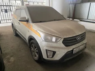 Hyundai Creta 2018, vin Z94G2811BKR128989. Ознакомление с имуществом по предварительной записи у организатора торгов: zonovmv@gmail.com или 8-930-888-33-18. Автомобиль находится на стоянке банка, г. Москва, Новолужнецкий проезд, 15а.